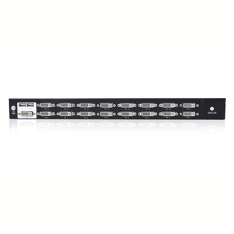 16ポートUSB DVI KVMスイッチ-RDV116